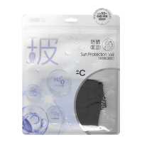 冠辉冰丝无痕透气全脸防晒面纱 1个