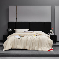 梦洁家纺 60天丝提花纤维蚕丝复合四季被:银海生花1010289108 200×230cm