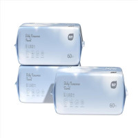 植护 喵喵婴儿绵柔巾 150*200mm/60片 3包 ZH305107