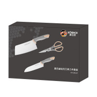 康巴赫 锐利刀具三件套KH-DRL01随机颜色