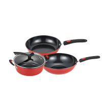 赫曼德家用帝诺德不粘锅套装HMD-9739