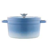 赫曼德 梦之蓝珐琅炖锅HMD-97110