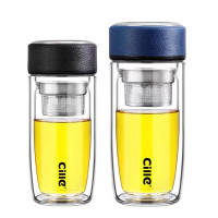 希乐卓越商务玻璃杯-蓝 DS-516-L随机颜色 260ml 蓝色