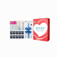 植护 清洁日化套装 ZH4900N17(洗衣液袋装500g+抑菌皂80g+抽纸巾4包+手帕纸6片*10包)