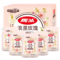 马头浪漫玫瑰香洗衣液套装500g*5