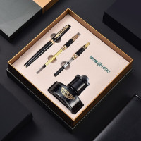 英雄 1075三件套礼盒 钢笔签字笔随机颜色