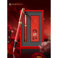 梦特娇 M701F-1超越福字笔1+2套装 随机颜色