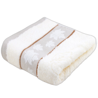 三利毛巾家纺 枫叶毛巾 洗脸面巾 34*76cm 9174 颜色随机