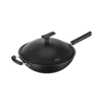 苏泊尔HC32YT1有钛铁不粘无涂层精铁炒锅 32cm