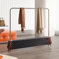 西屋踢脚线取暖器WTH-S500木纹款-有衣架