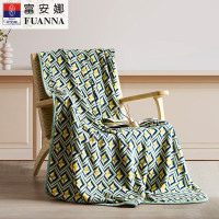 富安娜双人法兰绒毯加州阳光 180*200cm