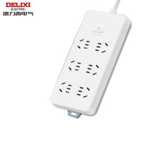 德力西电气J-L系列排插六位五孔 1.8米 CD98J-LK6X