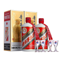 贵州茅台 飞天茅台 酱香型白酒53度500ml*2瓶