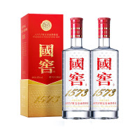 泸州老窖 国窖1573 浓香型白酒52度500ml*2 瓶