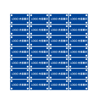 Makeid KP-30[C] 挂牌 33mm*18mm 1 张 蓝色