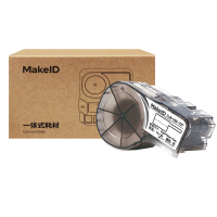 Makeid ZLM-VQS-02F 一体式耗材色带 25mm*9m 1 盒 白
