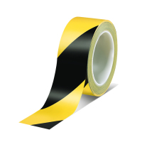 Makeid JSD-FGM-01(ZJ) 警示胶带 50mm*50m 50m/卷 1 卷 黄黑