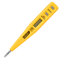 得力(deli) DL8003 数显测电笔感应验电查断点线路检测电工试电笔电工螺丝刀 数显感应测电笔