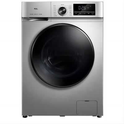 TCL 10公斤洗烘一体全自动滚筒洗衣机 微蒸汽除菌智能感知XQG100-F1CHB