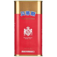 贝蒂斯(BETIS)特级初榨橄榄油 食用油 西班牙原装进口 1L/罐 热炒凉拌食用油