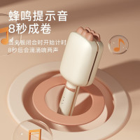 雷瓦(RIWA)蛋卷棒 负离子卷发棒 水波纹法式蛋蛋卷 蛋卷卷发棒 40mm蝴蝶结夹发板 蓬松夹板RB-8365礼盒装