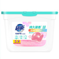 超能花漾护色洗衣凝珠400g(50颗)防串色持久留香深层洁净超强去渍