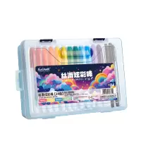 Touch mark油画棒24色儿童可水洗炫彩棒幼儿园涂鸦蜡笔旋转出芯不脏手学生美术绘画套装