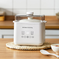 厨创妈咪(kitchen mommy)电炖锅 电炖盅隔水炖锅AJL-10D01 白色
