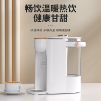 厨创妈咪(kitchen mommy)电热开水瓶纯白D01家用泡茶泡奶恒温加厚玻璃电水壶