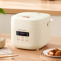 厨创妈咪(kitchen mommy)多功能智能电饭煲奶油风小方煲4L MXX-D4040 白色