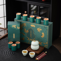 沏一杯茶 龙腾赐福茶勺款茶具礼盒套装 PQL201C 一壶三杯一帘茶巾茶勺礼盒