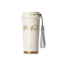 格沵 可口可乐联名款闪耀保温杯(奶霜白)500ml GE-CK22AW-B15-1