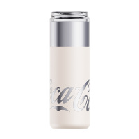 格沵可口可乐联名款金属胶囊保温杯(星河银)GE-CK23AW-B64-1