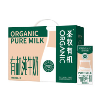 蒙牛(MENGNIU) 圣牧有机纯牛奶精选装200ml*10 全程有机可追溯 3.2克蛋白