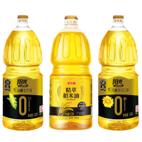 金龙鱼食用油组合B 精萃稻米油1.5L+阳光零反式脂肪甾醇玉米油1.5L+阳光零反式脂肪压榨葵花仁油1.5L