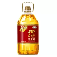 福临门 南派花生油5L 中粮出品压榨一级食用油花生油