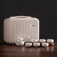 唯都 茶客行茶具套装 W-S418 白色