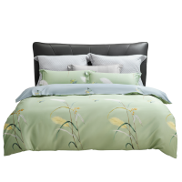 水星家纺 全棉抗菌四件套 倩影摇曳