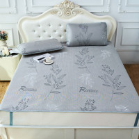 洁丽雅 色织提花冰丝软席 JLY-X2326灰色