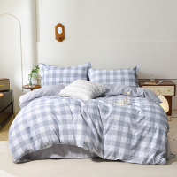 洁丽雅 宜家水洗棉四件套-蓝条 JLY-J25-99