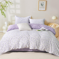 洁丽雅 自然彩棉四件套 JLY-J25-66惜花芷 200*230cm被套适用于2米床床品套件