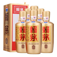 赖茅 金樽 酱香型白酒 53度 500ml*6瓶 整箱装 商务送礼