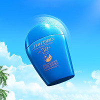 资生堂新艳阳夏臻效水动力防护乳液50ml SPF50+ 防水防汗持久达人专享
