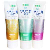 日本进口狮王齿力佳酵素美白牙膏130g清新口气清洁黄牙垢洁白固齿