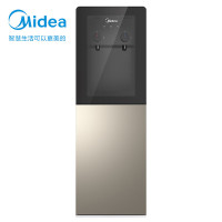 美的(Midea)饮水机家用桶装水办公室小型温热两用双门防尘大储物柜饮水器YR1126S-X 一台