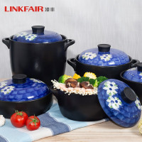 凌丰(LINKFAIR) 凌丰陶瓷煲煮粥炖锅 养生汤锅明火使用 20cm/2.8L汤锅LFTG-NL20SE 1个