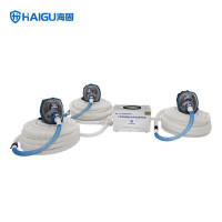 海固 HG-DHZK12AH3.0A 彩屏智能型电动送风式长管呼吸器 全面罩Q3三人 一套
