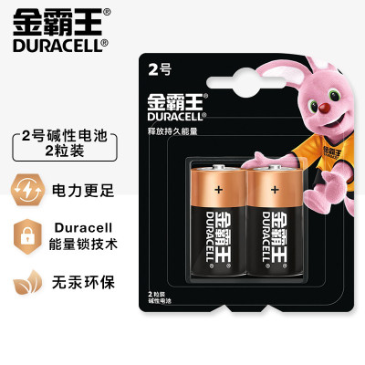 2号电池 适用耳温枪/血糖仪/无线鼠标/遥控器/血压计等 2粒装