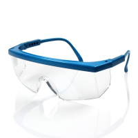 3M 1711护目镜劳保防沙尘紫外线骑行防风工业打磨防飞溅可调节透明防护眼镜 10副