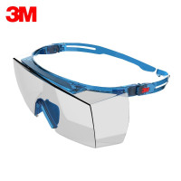 3M 3701AAS中国款OTG安全眼镜,防刮擦透明一付(5付装)